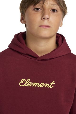 Sweat polaire à capuche - Bordeaux - Element