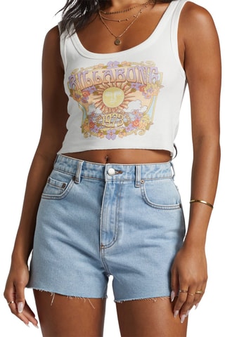 Short en jean taille haute - Bleu - Billabong