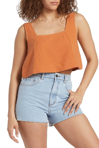 Short en jean taille haute - Bleu - Billabong