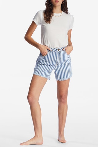 Short en jean rayé - Bleu - Billabong