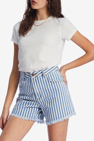 Short en jean rayé - Bleu - Billabong