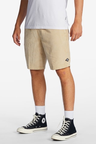 Short en velours - Beige