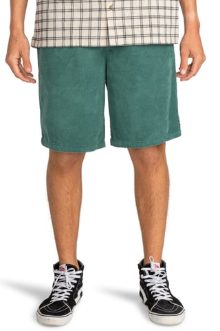 Short relaxed en velours - Bleu - Billabong