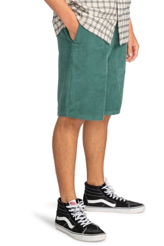 Short relaxed en velours - Bleu - Billabong