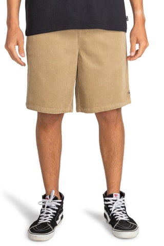 Short relaxed en velours - Beige - Billabong