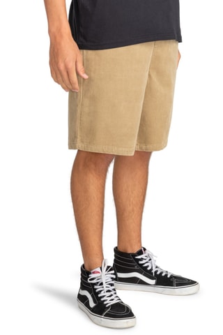 Short relaxed en velours - Beige - Billabong
