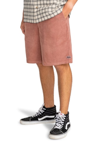 Bermuda en velours relaxed - Rose - Billabong
