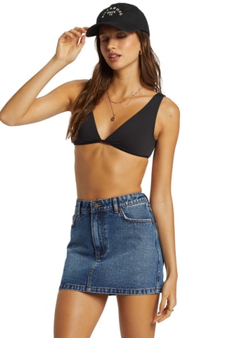 Minijupe en jean - Bleu - Billabong