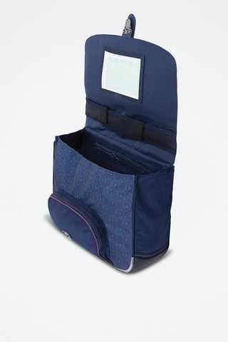 Cartable Lancelot - Bleu marine 