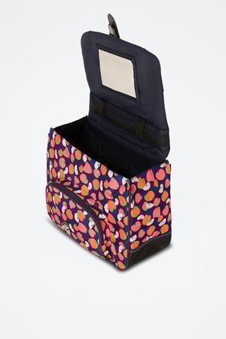 Cartable Sofia - Bleu marine et rose