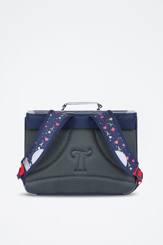 Cartable Emilie - Bleu marine