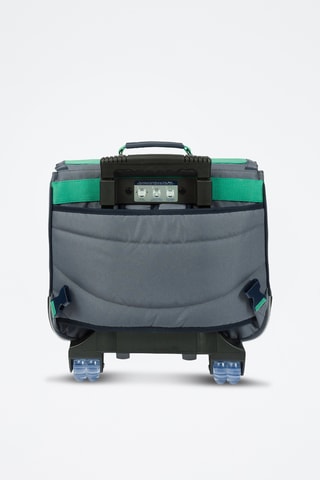 Cartable à roulettes Tiago - Gris