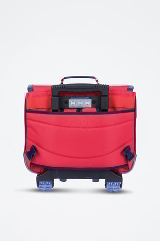 Cartable à roulettes Antoine - Rouge