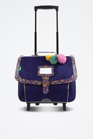 Cartable à roulettes Soline - Violet