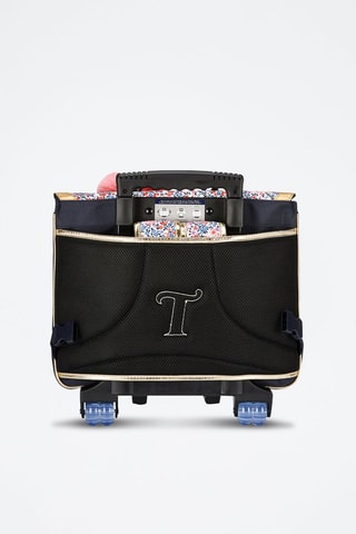Cartable à roulettes Antonia 38 cm Bleu marine