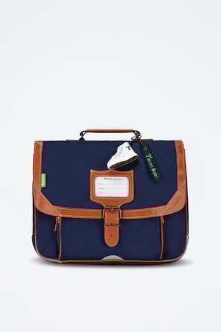 Cartable Camille 35 cm Bleu marine