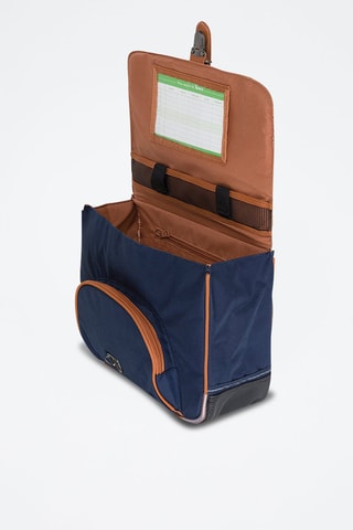 Cartable Camille 35 cm Bleu marine