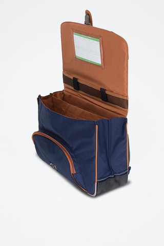 Cartable Camille 38 cm Bleu marine