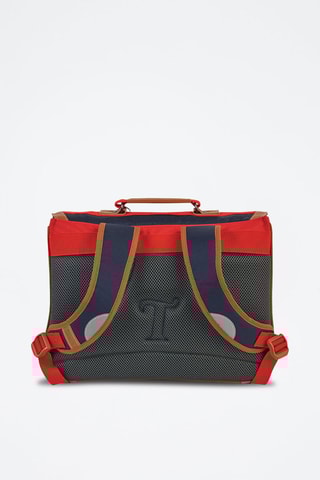 Cartable Arthur 38 cm Rouge
