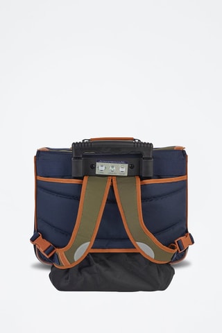 Cartable à roulettes Axel 38 cm Bleu marine