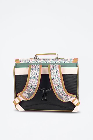 Cartable Iris 35 cm - Vert et blanc