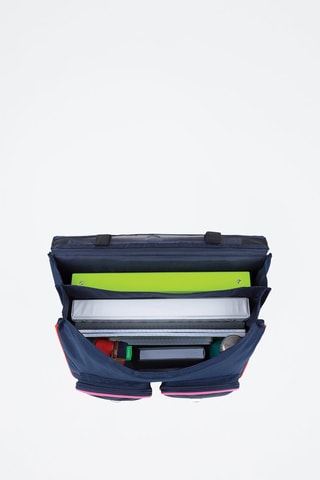 Cartable Iris 41 cm - Vert et blanc