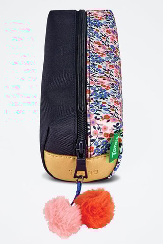 Trousse simple Antonia Noir et blanc