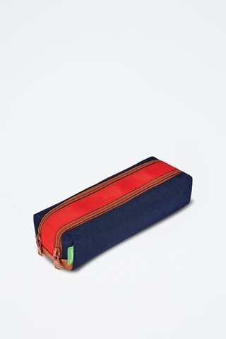 Trousse double Arthur Bleu marine