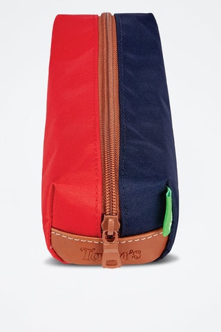 Trousse simple Arthur Rouge et bleu marine