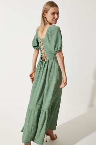 Robe longue - Vert