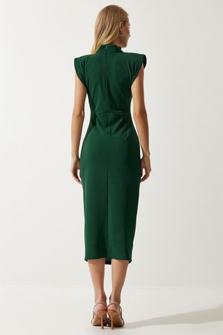 Robe fourreau - Vert émeraude