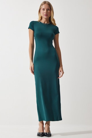 Robe longue - Vert émeraude