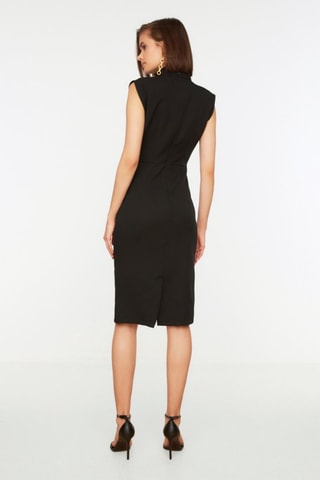 Robe fourreau - Noir