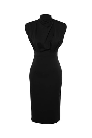 Robe fourreau - Noir