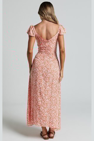 Robe longue - Orange