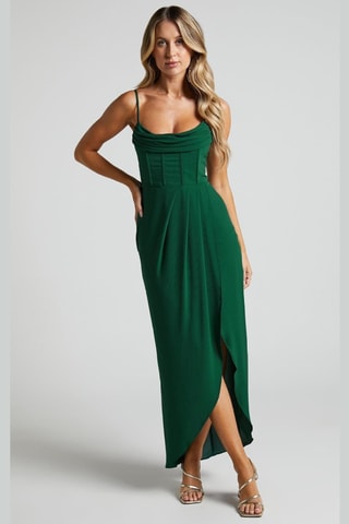 Robe longue - Vert