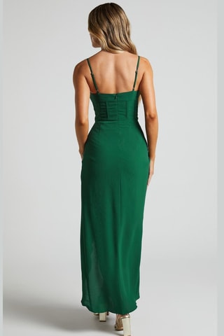 Robe longue - Vert