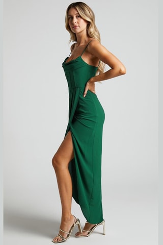 Robe longue - Vert