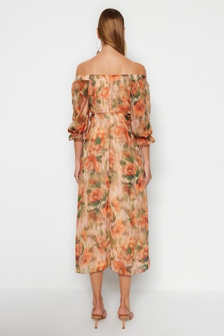 Robe longue - Orange
