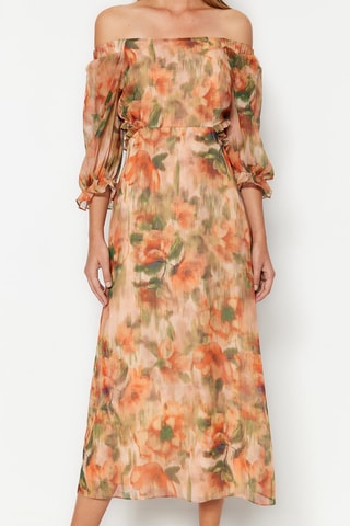 Robe longue - Orange