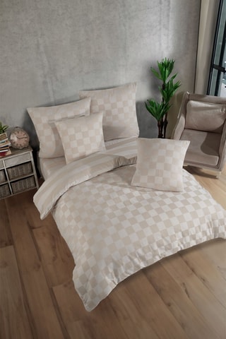Parure de couette - Beige