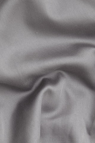 Parure de couette en satin de coton 82 fils/cm² - Gris foncé