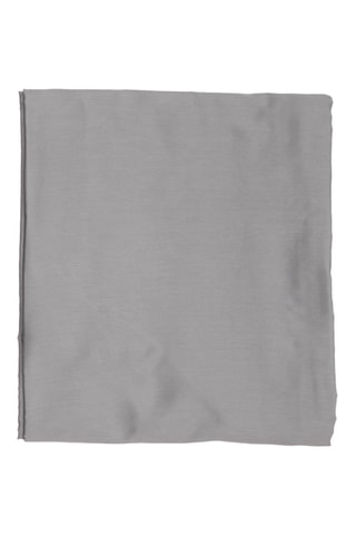 Parure de couette en satin de coton 82 fils/cm² - Gris foncé