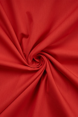 Housse de couette en coton 57 fils/cm² Orage - Rouge