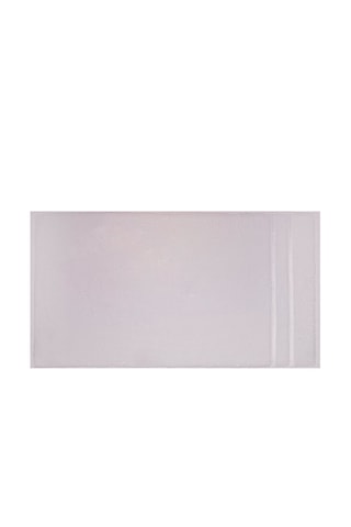 3 serviettes de toilette Dolce - Blanc et marron - 50 x 90 cm