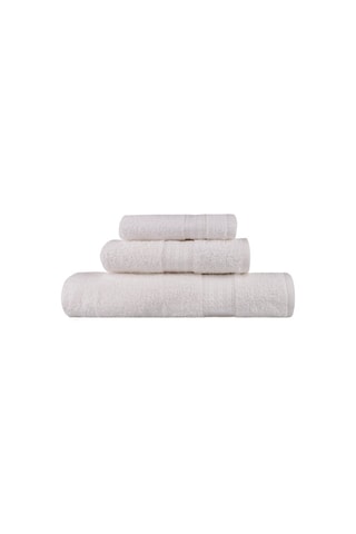 3 serviettes Rainbow - Blanc