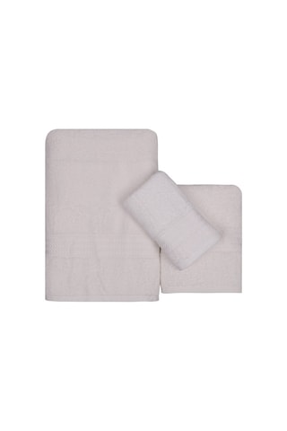 3 serviettes Rainbow - Blanc
