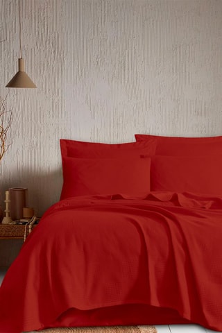 Couvre-lit Tonne - Rouge