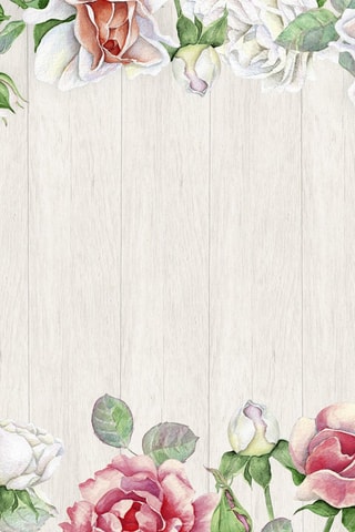 2 tapis de bain - Beige et rose - 40 x 60 / 60 x 100 cm
