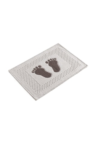 Tapis de bain - Ecru - 35 x 60 cm